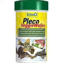 Tetra Pleco Veggie Wafers корм пластинки для донных рыб с добавлением цуккини - 100 мл