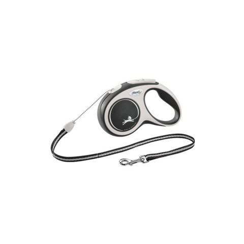 Flexi New Comfort cord S поводок-рулетка для собак, черная 5 м, до 12 кг