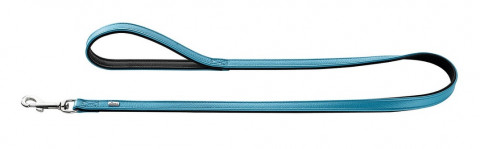 Hunter поводок для собак Capri 20/100 натуральная кожа бирюзовый