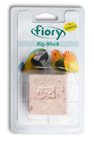 FIORY био - камень для птиц Big - Block с селеном - 108 г
