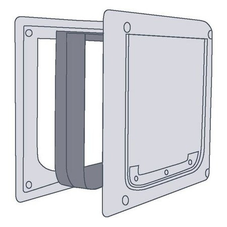Дополнительный элемент-тоннель лемент Trixie для дверцы арт. 3877 белый