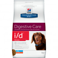 Hill's Prescription Diet i/d Stress Mini Digestive Care сухой диетический корм для собак мелких пород для поддержания здоровья ЖКТ и при стрессе с курицей - 5 кг