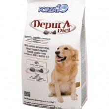 Forza10 Depura Active полнорационный диетический корм для взрослых собак, с рыбой  - 4 кг