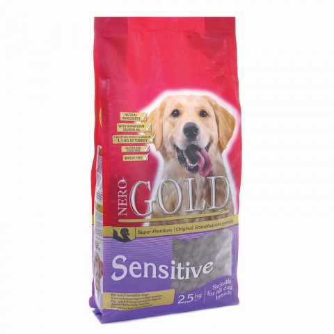 Nero Gold Adult Dog Sensitive Turkey & Rice 2,5 кг