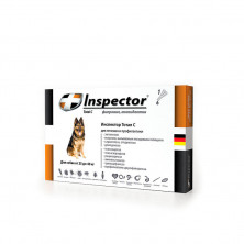Inspector капли для собак весом 25-40 кг от наружных и внутренних паразитов 4 мл