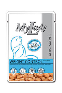 Паучи Dr. Alder's My Lady Weight Control для пожилых и кастрированных кошек с мясом лосося 85  г