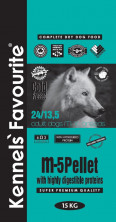 Kennels` Favourite M 5 Pellet холодно-пресованный корм для взрослых собак 15 кг