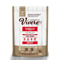 Vivere Mini Adult сухой корм для взрослых собак мелких пород со вкусом ягненка - 800 г