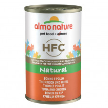 Almo Nature Classic Adult Cat Chicken&Tuna консервированный корм с курицей и тунцом в бульоне для взрослых кошек - 40 г