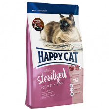 Happy Cat Adult Sterilised Voralpen Rind сухой корм для стерилизованных кошек с говядиной - 4 кг