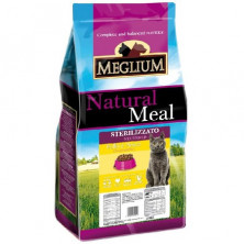 Meglium Neutered для стерилизованных кошек с курицей и рыбой - 15 кг