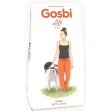 Сухой корм Gosbi Life для взрослых собак всех пород с ягненком - 3 кг