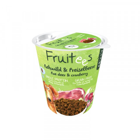 Bosch Fruitees полувлажное лакомство для собак с аллергией и пищевой непереносимостью с косулей и клюквой - 200 г