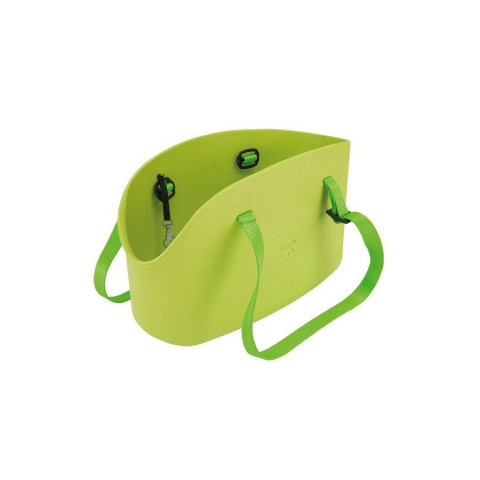 Ferplast cумка-переноска With-Me салатовая, 21,5x43,5x27 см