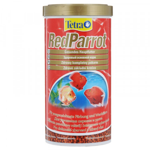 Tetra Red Parrot корм для рыб вида красный попугай в шариках  -  1 л - 320 г