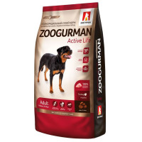 Зоогурман Active Life для взрослых собак с индейкой - 12 кг