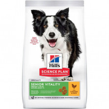 Hills Senior Vitality Mature Adult сухой корм для пожилых собак средних с курицей - 12 кг