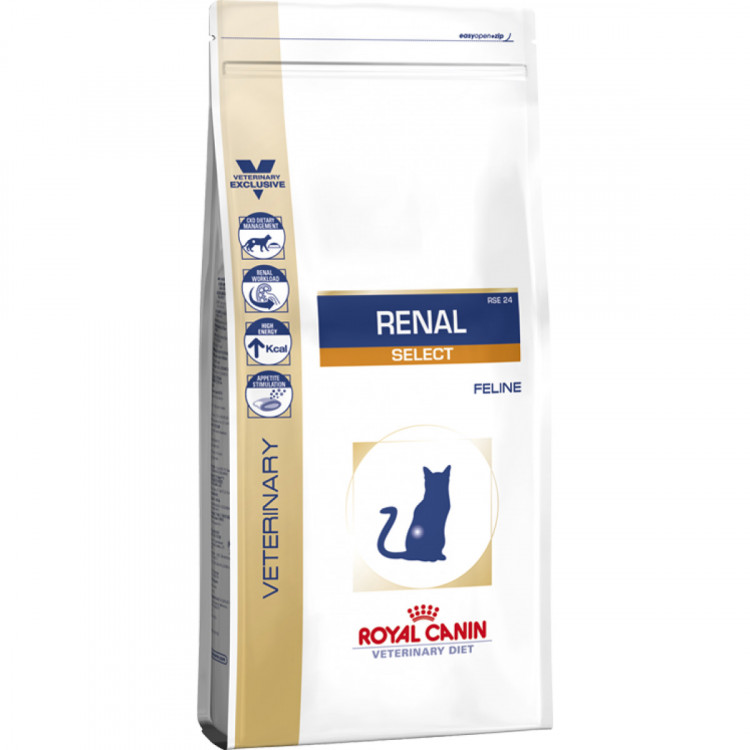 Royal Canin Renal Select RSE24 сухой корм для кошек при хронической почечной недостаточности - 2 кг