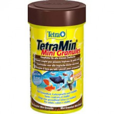 Tetra Min Mini Granules корм для молоди и мелких рыб в mini гранулах - 100 мл