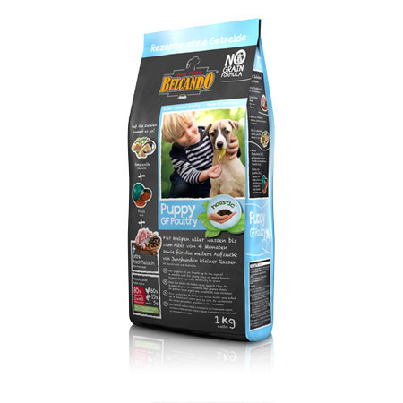 Belcando Puppy GF Poultry сухой корм с птицей для щенков в возрасте до 4 лет, склонных к аллергии - 1 кг