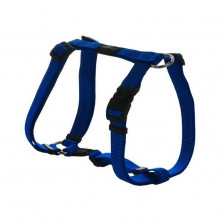 Rogz Utility шлейка для собак, синяя, размер S, ширина 11 мм
