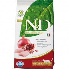 Farmina N&D Cat Chicken & Pomegranate Neutered - 5 кг