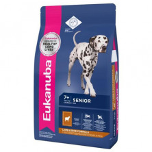 Eukanuba Mature & Senior для пожилых собак с ягненком и рисом - 12 кг