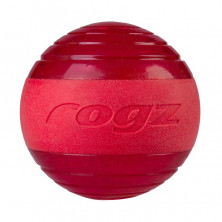 Rogz Мяч \"Поймай меня!\" прыгает на земле-плавает в воде, 64 мм, SQ02C, красный