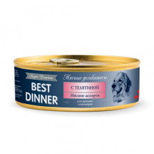 Best Dinner Super Premium консервы для щенков с телятиной - 0,100 кг