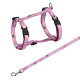Trixie Шлейка с поводком для кошки Mimi, 25-45 см/10 мм, 1.20 м