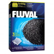 Fluval уголь активированный для фильтра Fluval, 100 г х 3 шт (A1440)