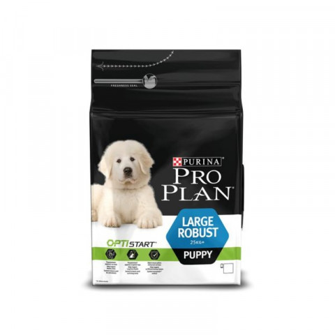Purina PRO PLAN Puppy Large Robust Chicken Rice для щенков крупных пород с мощным телосложением с курицей и рисом - 3 кг