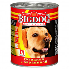 Влажный корм Зоогурман для взрослых собак средних и крупных пород с говядиной и бараниной - 850 г
