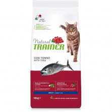 Сухой корм Trainer Natural для взрослых кошек с тунцом - 10 кг