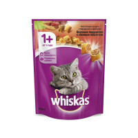Whiskas сухой корм для взрослых кошек с говядиной и кроликом - 800 г