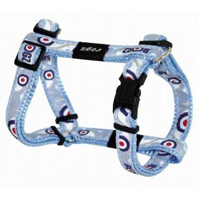 Шлейка Rogz для собак крупных и средних пород голубая