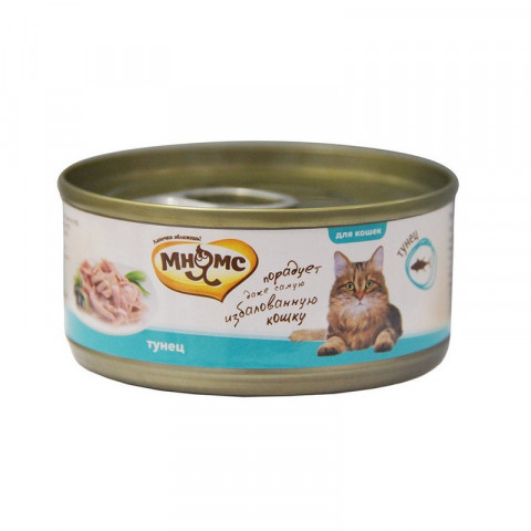 Мнямс консервы Тунец в нежном желе для кошек - 70 г