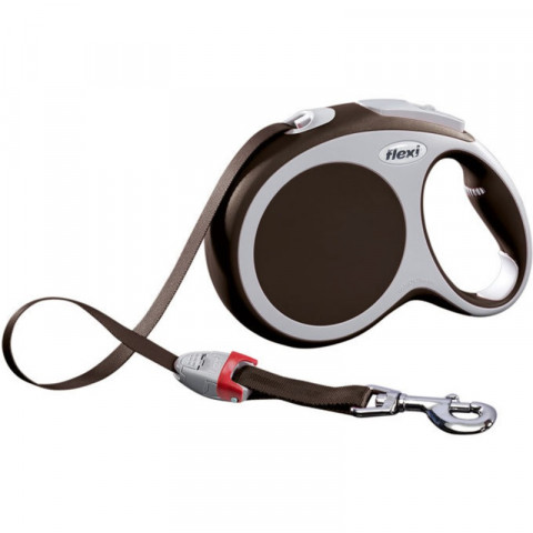 FLEXI рулетка VARIO L (до 60 кг) 5 м лента коричневая