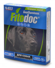 Fitodoc репеллентный биоошейник от блох и клещей для средних собак 50 см