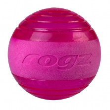 Rogz Мяч \"Поймай меня!\" прыгает на земле-плавает в воде, 64 мм, SQ02K, розовый