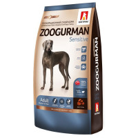 Зоогурман сухой корм для взрослых собак с ягненком и рисом - 12 кг