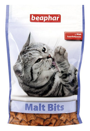 Beaphar Malt-Bits Подушечки с мальт-пастой для выведения шерсти из желудка 35г 1 шт