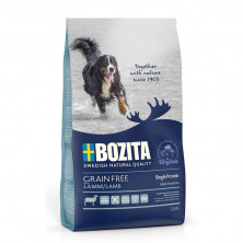 Bozita Grain Free Lamb 23/12 сухой корм беззерновой для взрослых собак с нормальным уровнем активности с ягненком - 1,1 кг