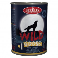 Влажный корм Berkley Adult Dog Wild №1 для взрослых собак с гусем, цукини, яблоками и лесными ягодами - 400 г