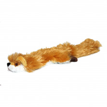 Nems игрушка для собак лиса-шкурка с пищалками, 35 см