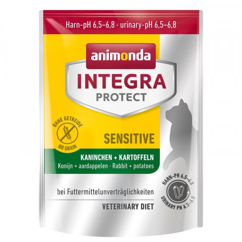Animonda Integra Protect Sensitive сухой корм для взрослых кошек при пищевой аллергии - 300 г
