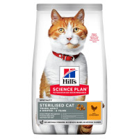 Hill's Science Plan Sterilised Cat корм для молодых кошек от 6 месяцев до 6 лет курица 1,5 кг