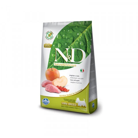 Farmina N&D Dog Boar & Apple Adult Mini 2,5 кг