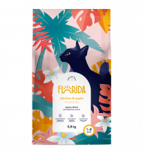 Florida сухой корм для взрослых кошек с курицей и яблоком 800 г