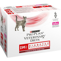 Влажный корм Purina Pro Plan Veterinary diets DM Diabetes Management для взрослых кошек при диабете с говядиной - 85 г